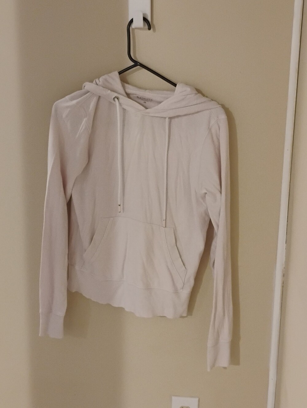 Athleta Women's Pale Pink Sundown Hoodie Sweatshirt Sz XS